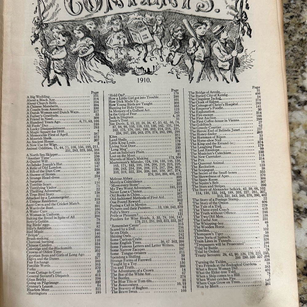 CHATTERBOX 1910 vintage collectible hardcover book. - Picture 9 of 11